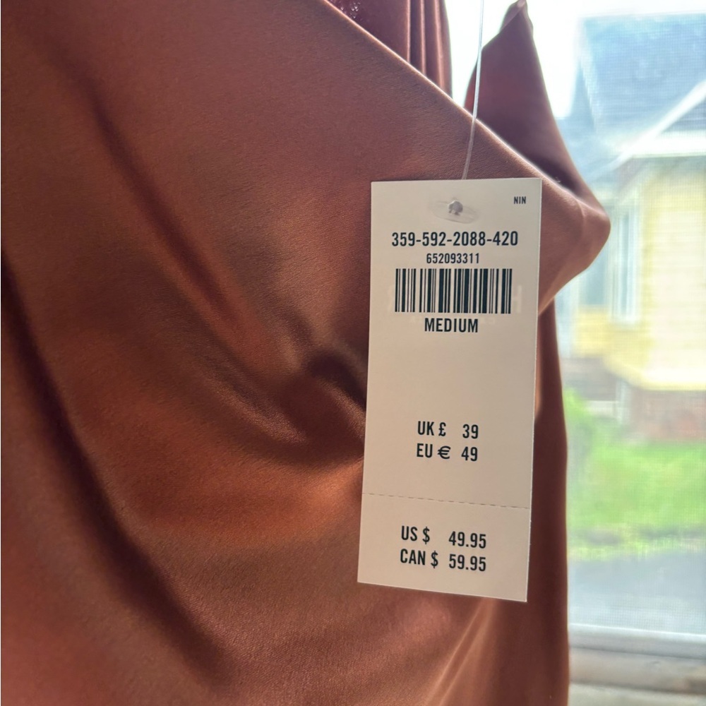 Chic orange Dress - Picture 3 of 3